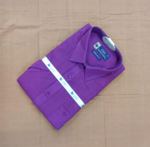 PL COTTONX LINEN DYED READYMADE SHIRT 42 HS